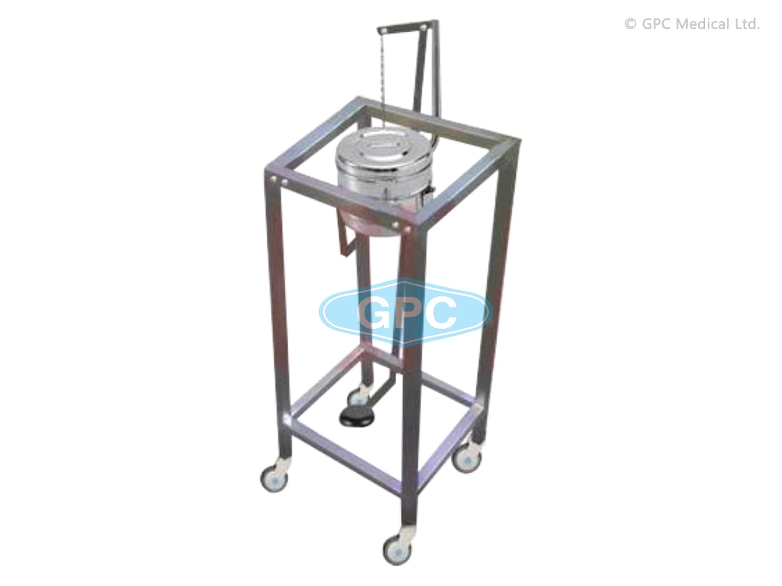 Kick Bucket With Frame, Holloware Instrument