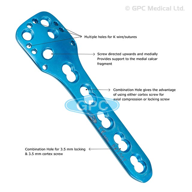 3.5mm Proximal Humerus Locking Plate