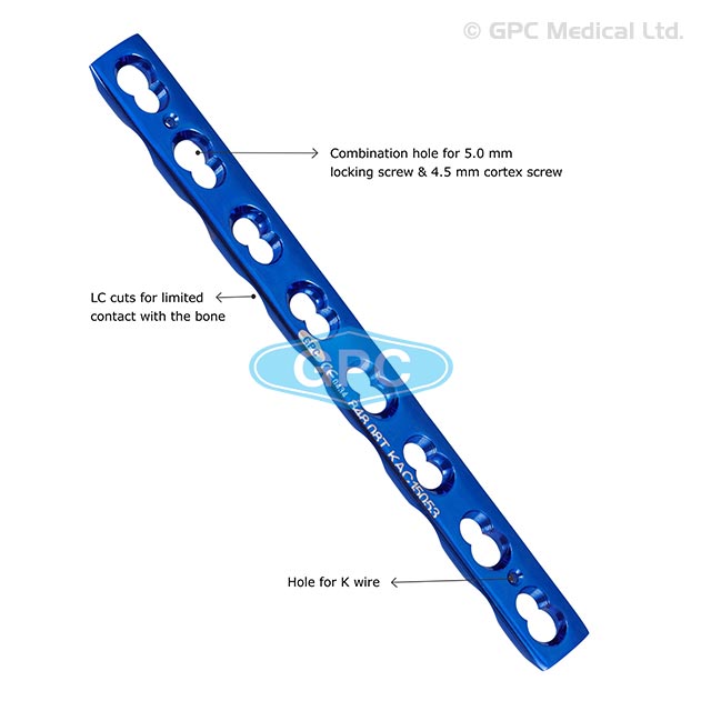 4.5mm Narrow Locking Plates