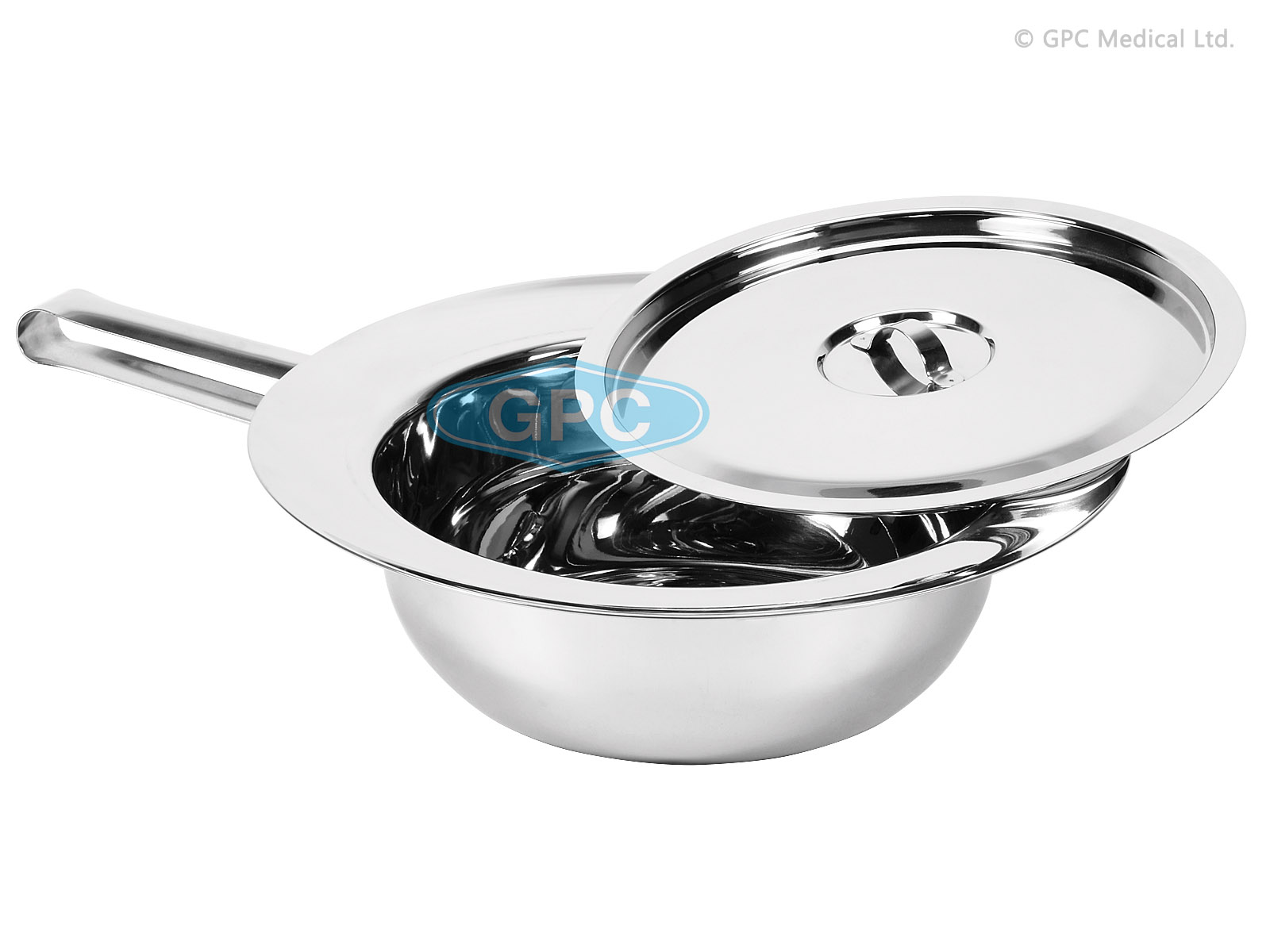 Bassinde lit, rond avec couvercle - sans joint