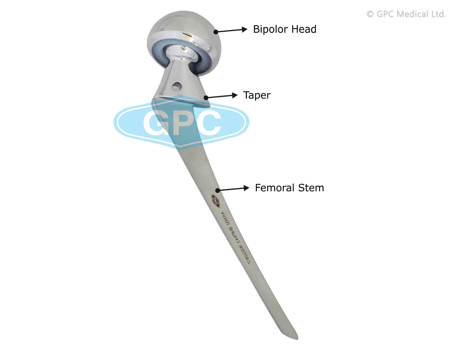 Bipolar Hip Prosthesis (Non- Fenestrated) Sterile