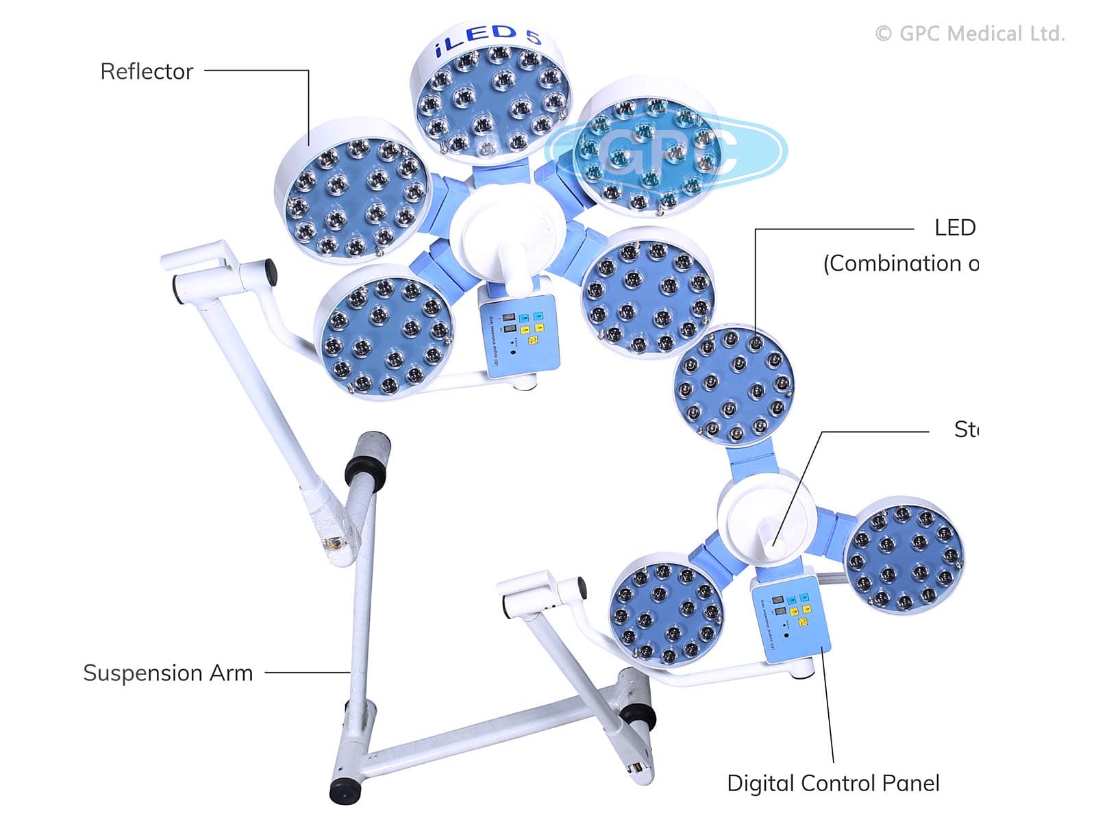 Ceiling OT Light - Round