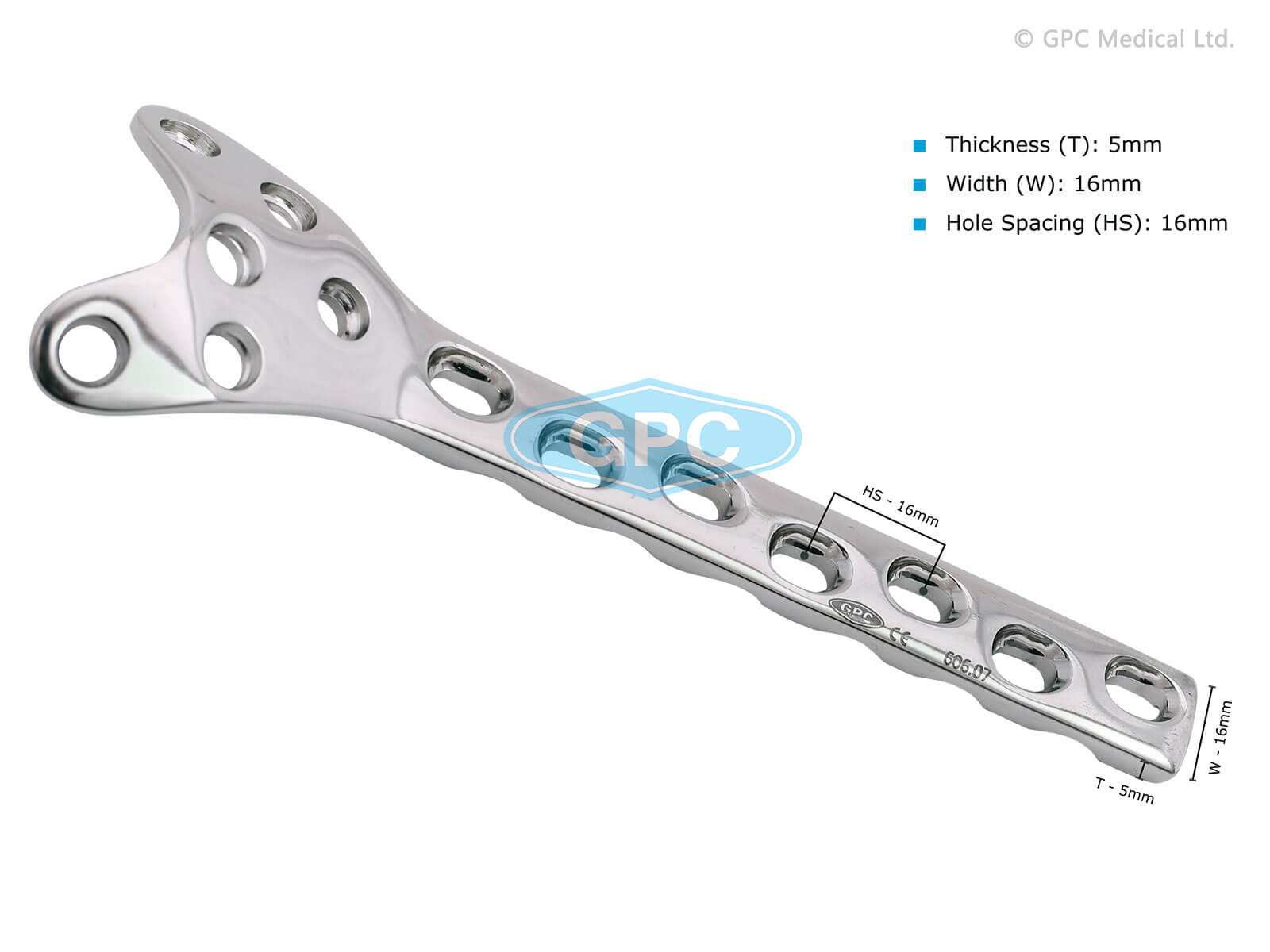 Condylar Buttress Plate Left/Right