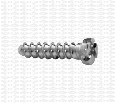 Cortical Screw, Slotted Head Thread Dia 2.0mm