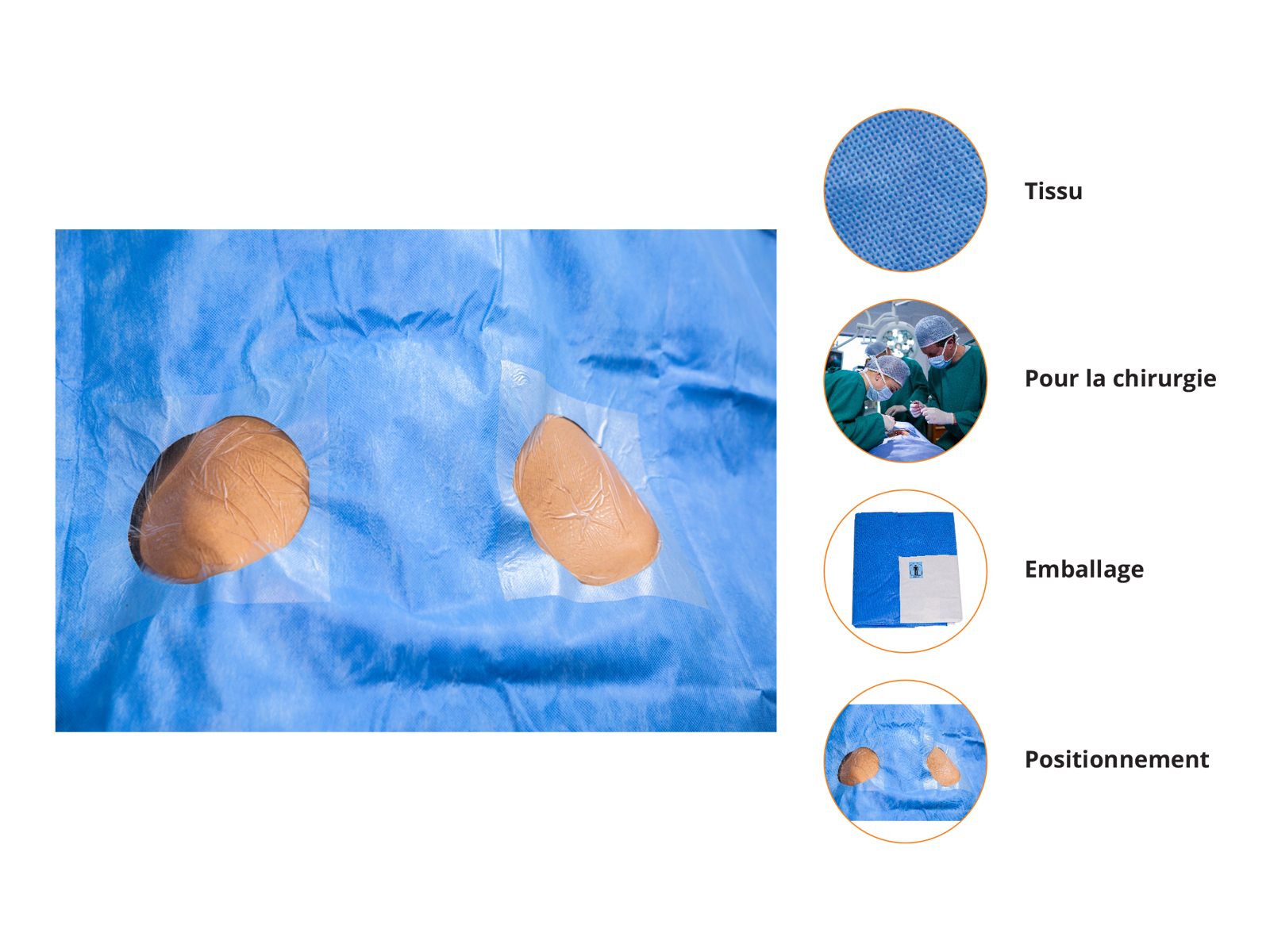DRAP D'ANGIOGRAPHIE ET D'ANGIOPLASTIE, DRAP DE STIMULATEUR CARDIAQUE