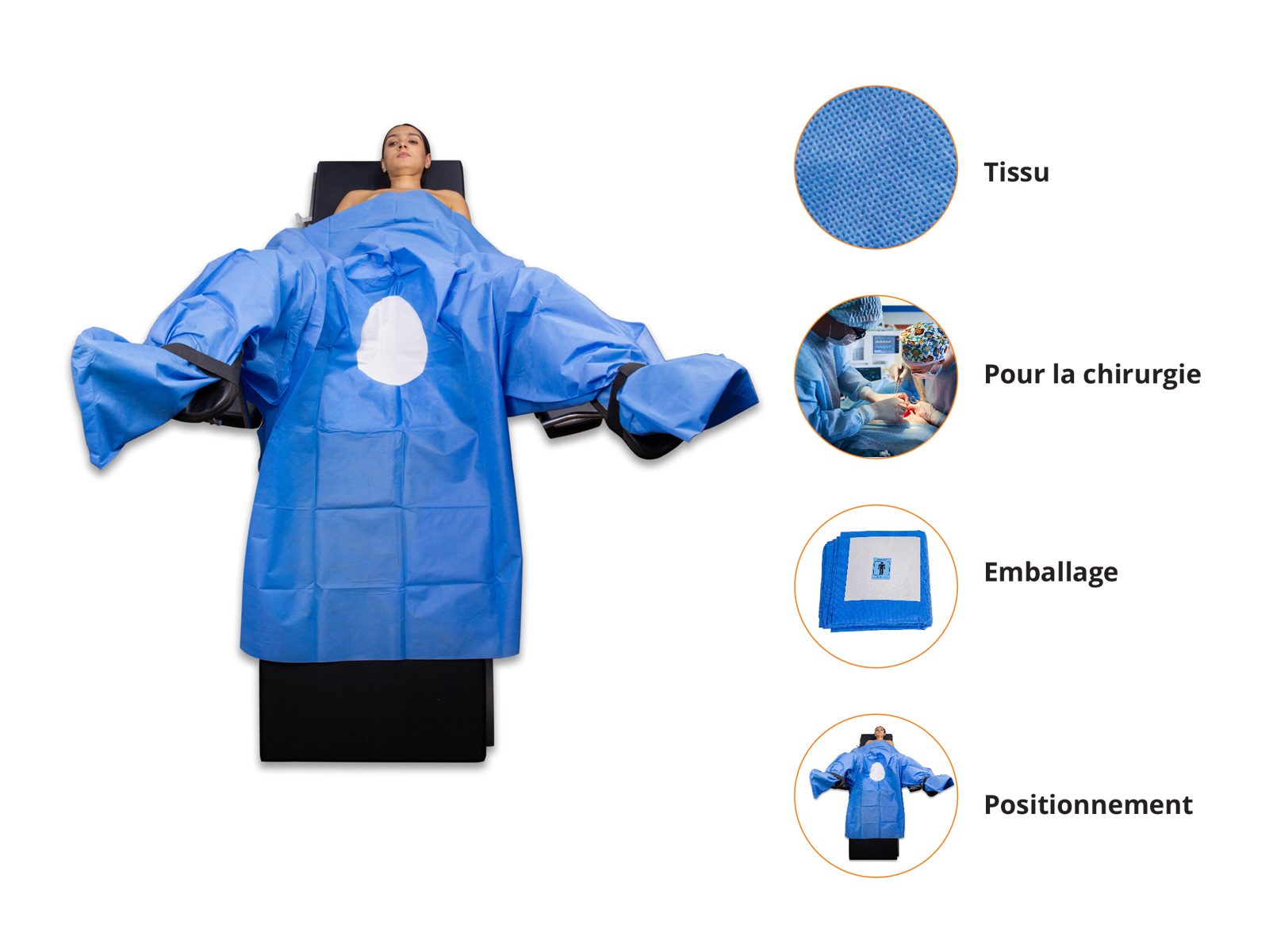 DRAP DE LITHOTOMIE