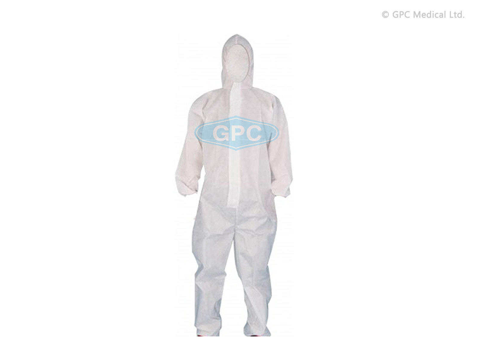 Disposable SMS coverall with hood