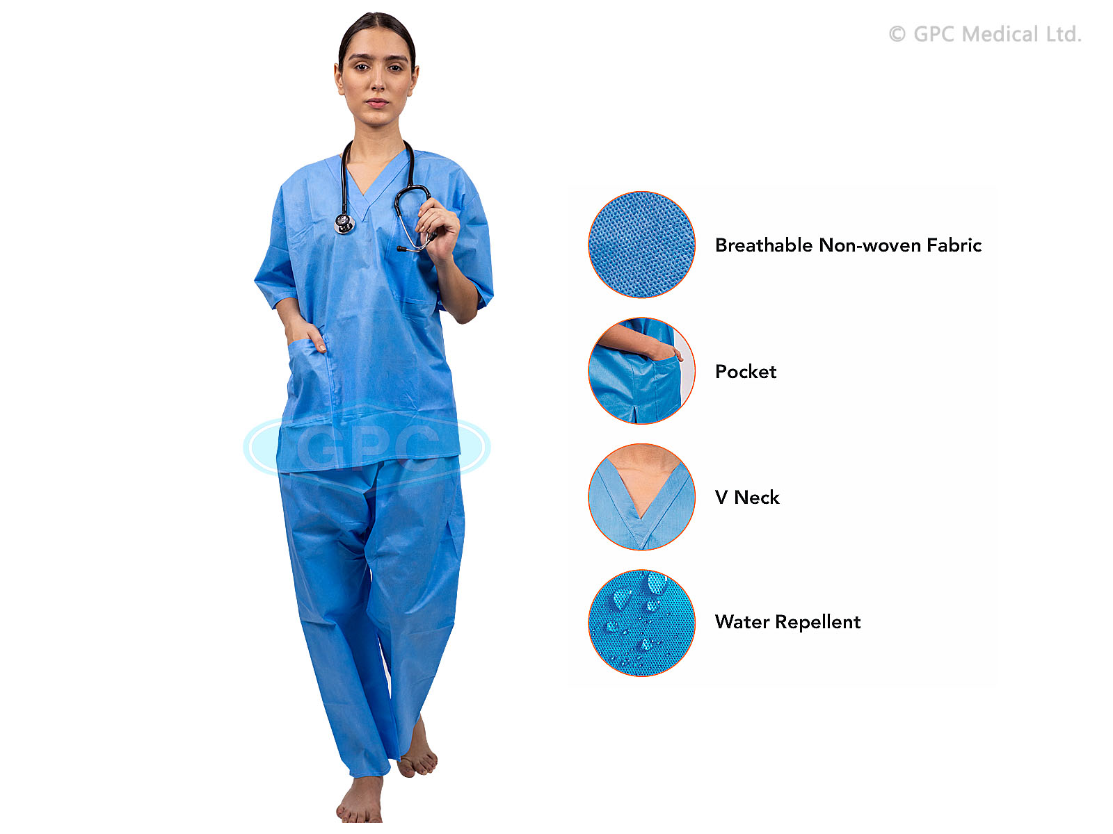 Disposable Scrub Suits