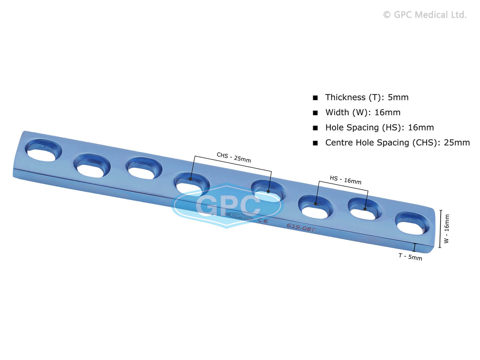 Dynamic Self Compression Plate Broad