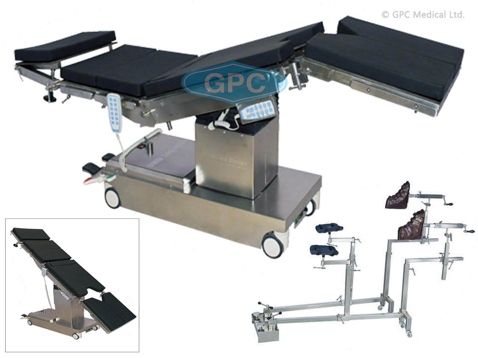 Electric C-Arm Table With Top Slide