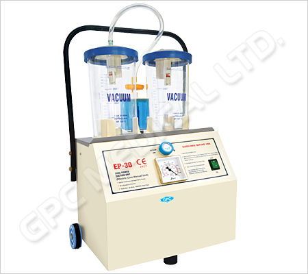 Electric/Manual Operated Suction Unit