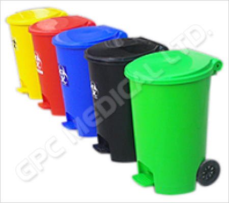 Foot Pedal Dustbin 55L