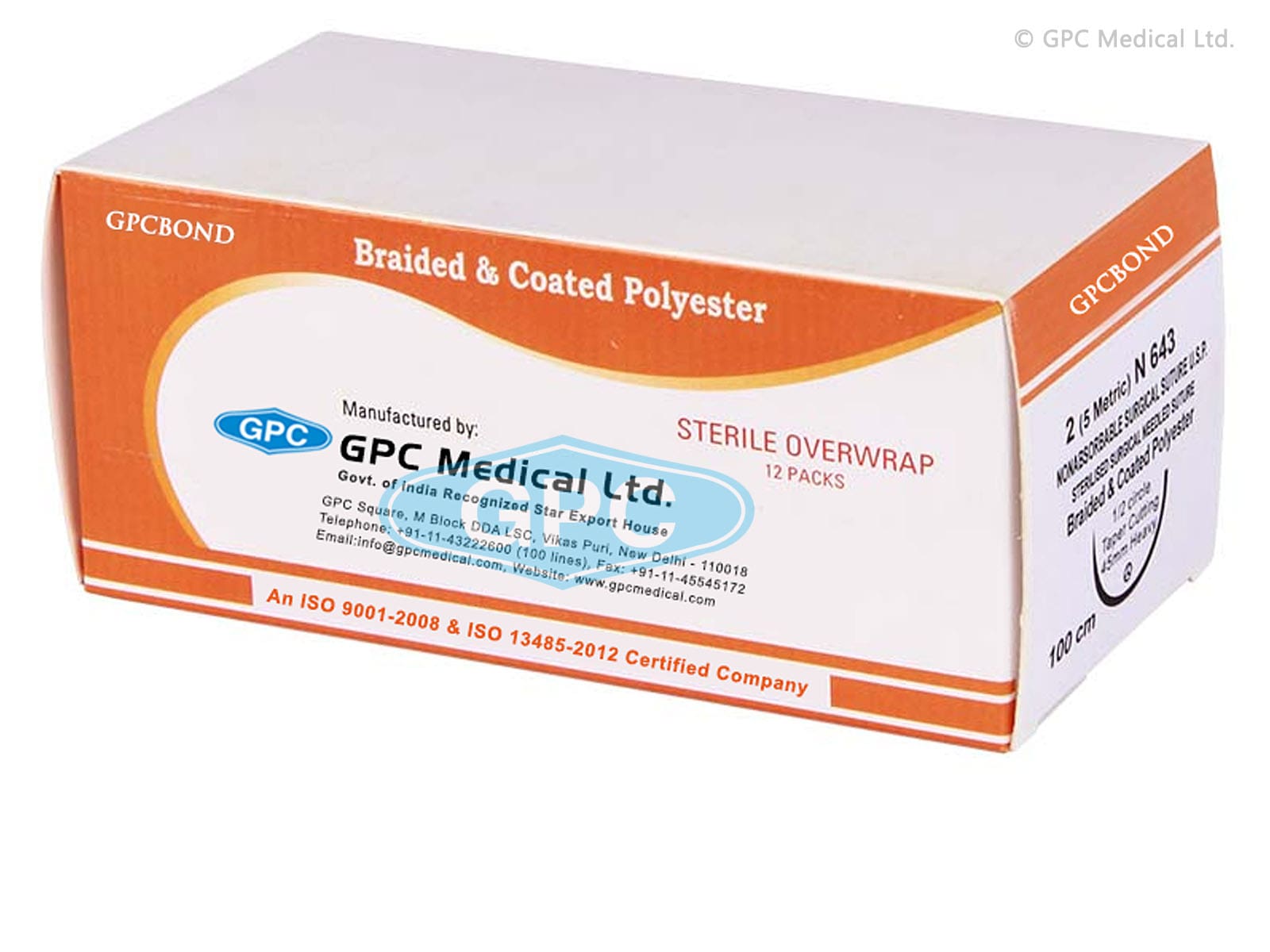 GPCBOND - Braided & Coated Polyester