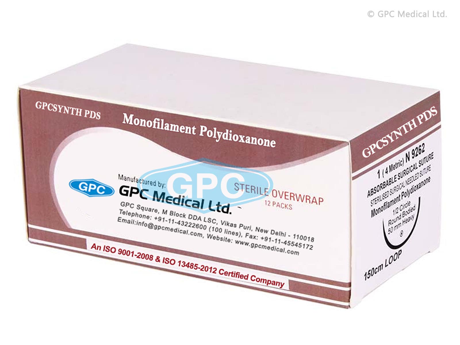 GPCSYNTH PDS - Monofilament Polydioxanone