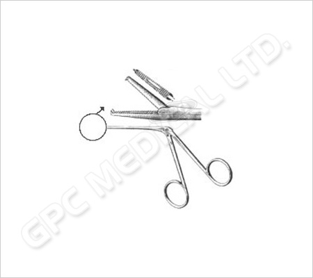 Ear Polypus Forceps-(Hartmann-Noyes)