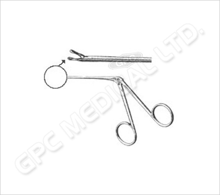 Ear Polypus Forceps-(Hartmann-Wullstein)