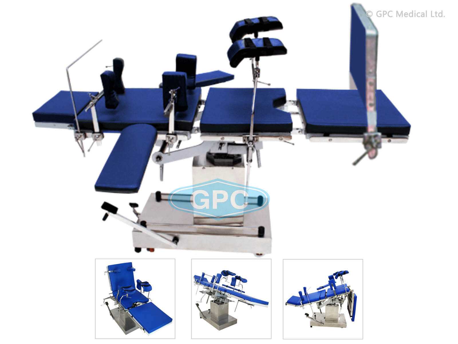 Hydraulic Operation Table - Head End Control