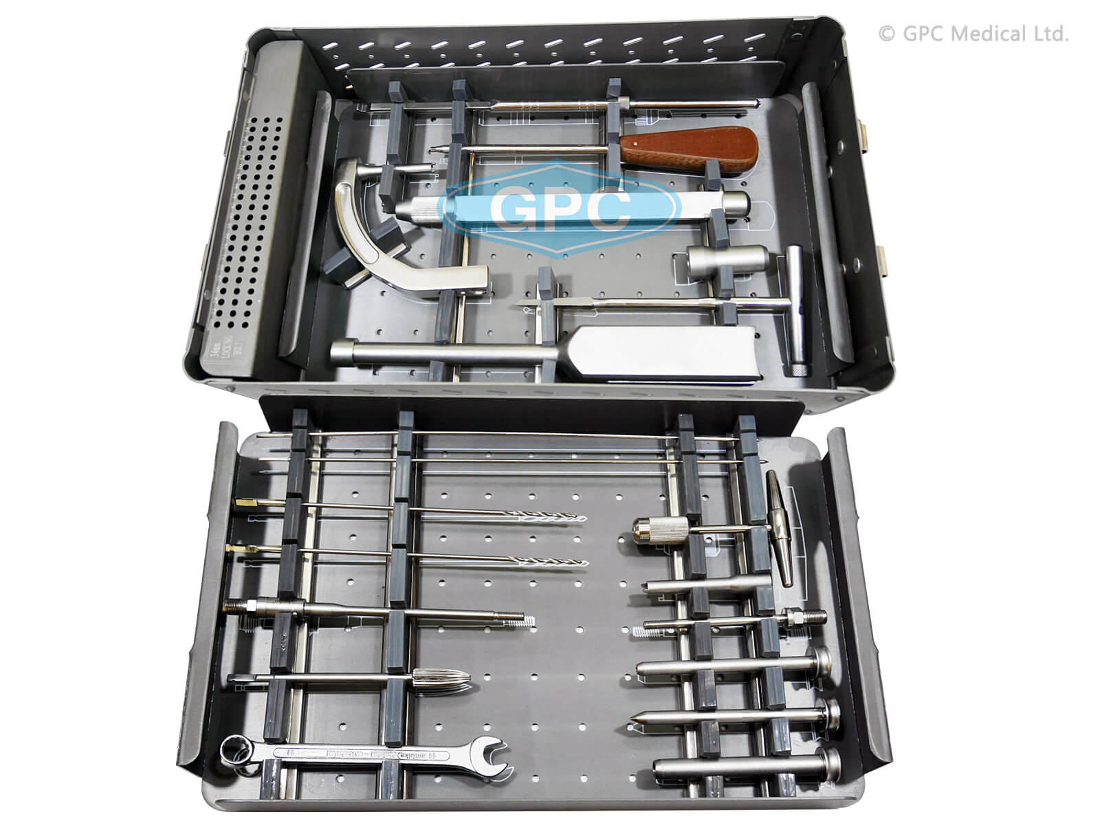 Instrument Set for intra<em>HEAL</em> Reamed Humerus Nail - Omni