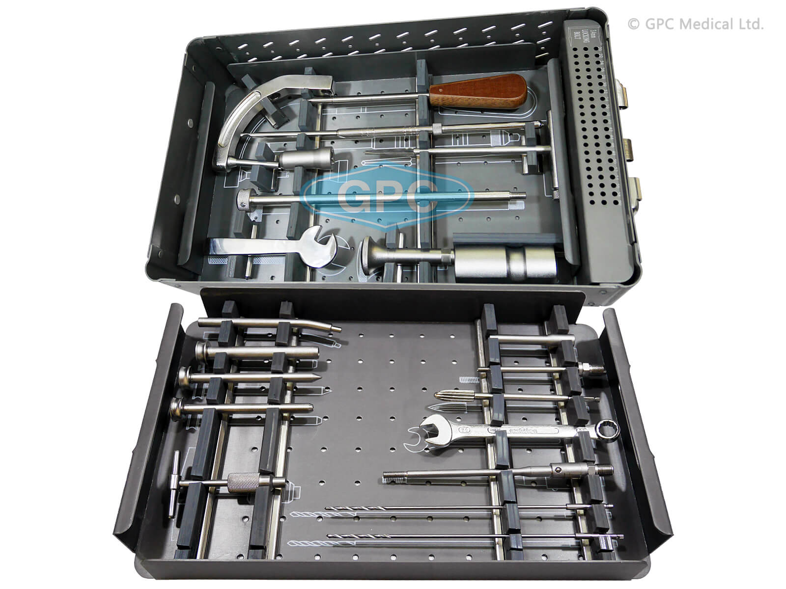 Instrument Set for intra<em>HEAL</em> Unreamed Humerus Nail - Omni