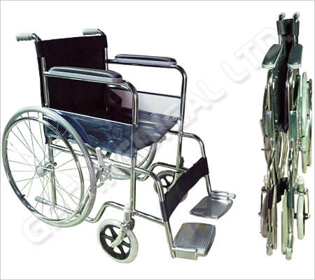 Invalid Wheel Chair (Folding)