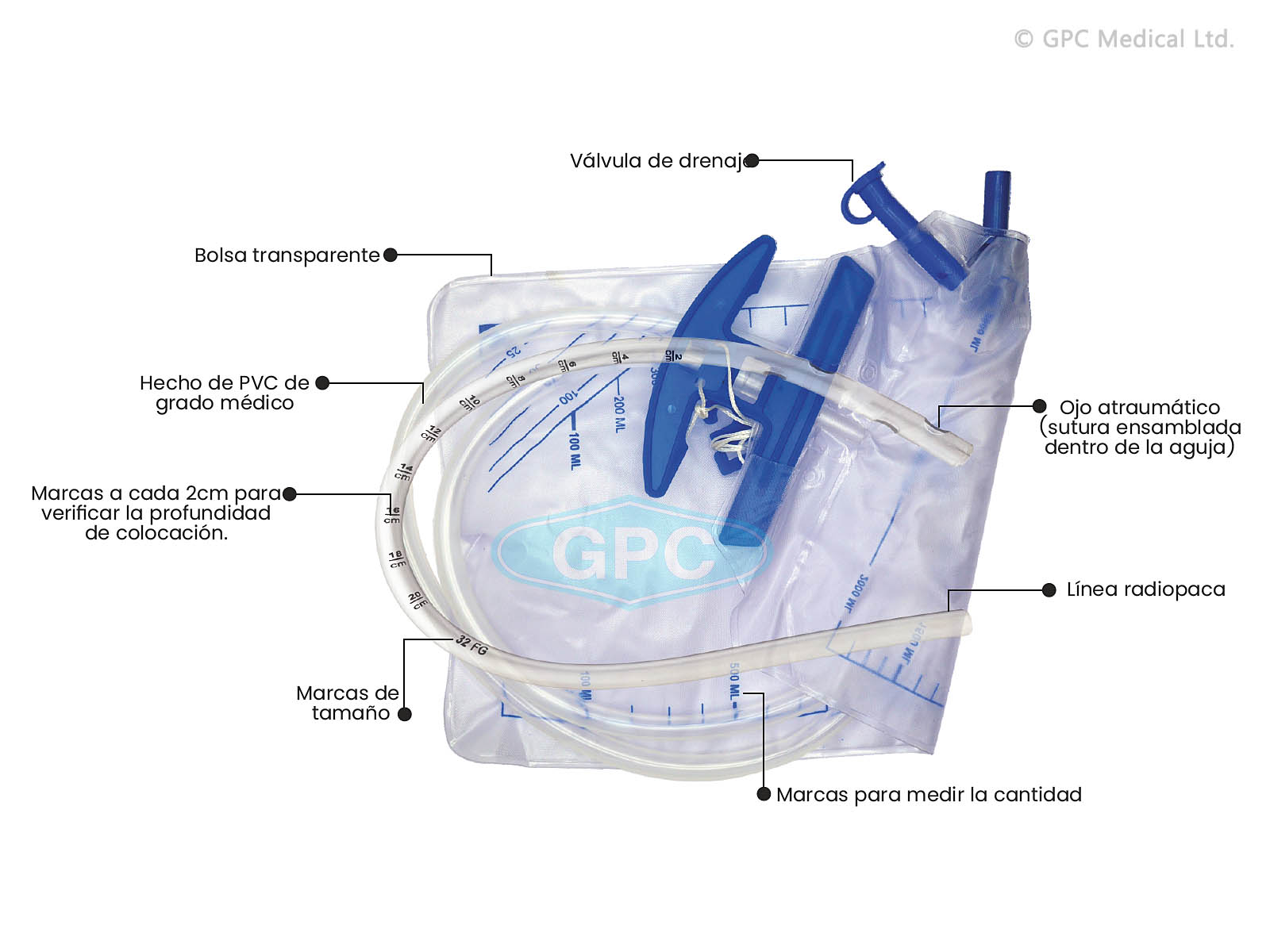 KIT DE DRENAJE ABDOMINAL