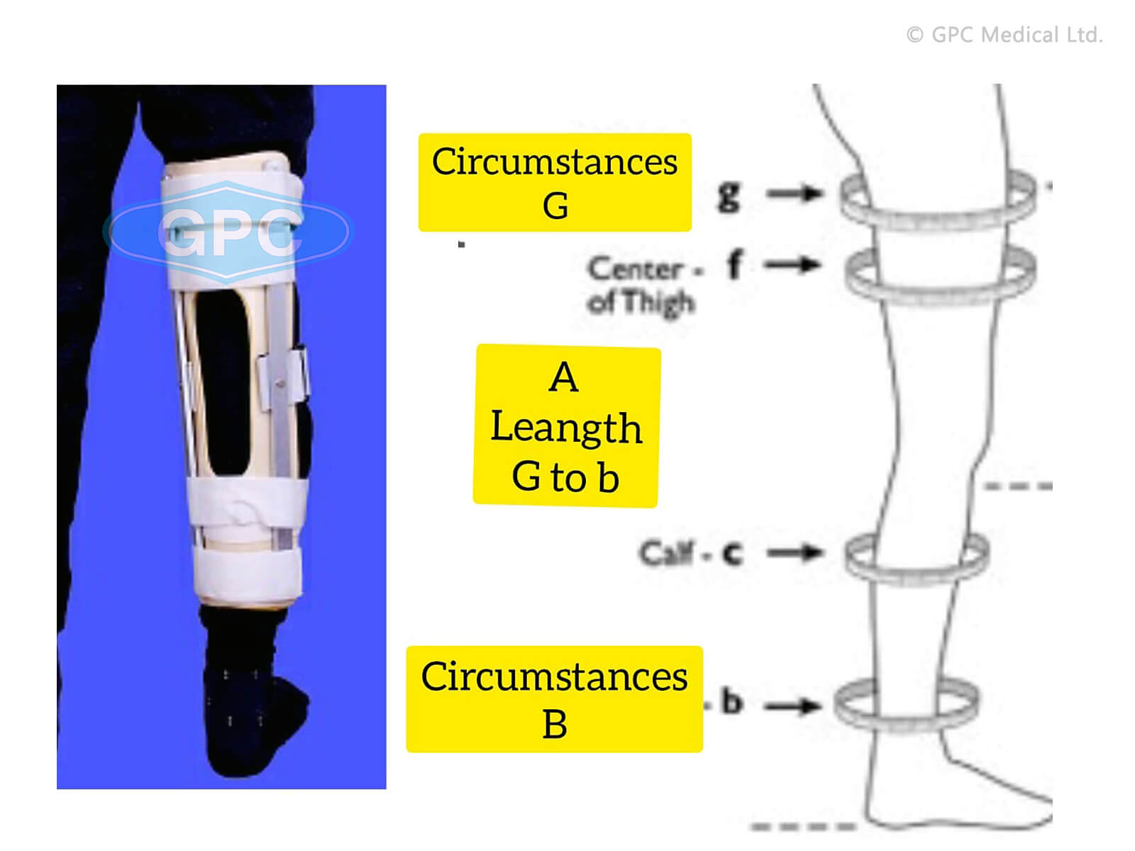 Knee Immobaliser 