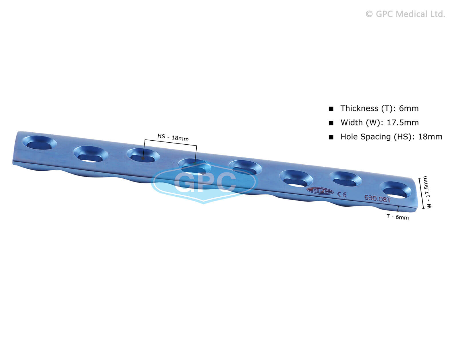 Limited Contact Dynamic Compression Plate (LC-DCP) - Broad