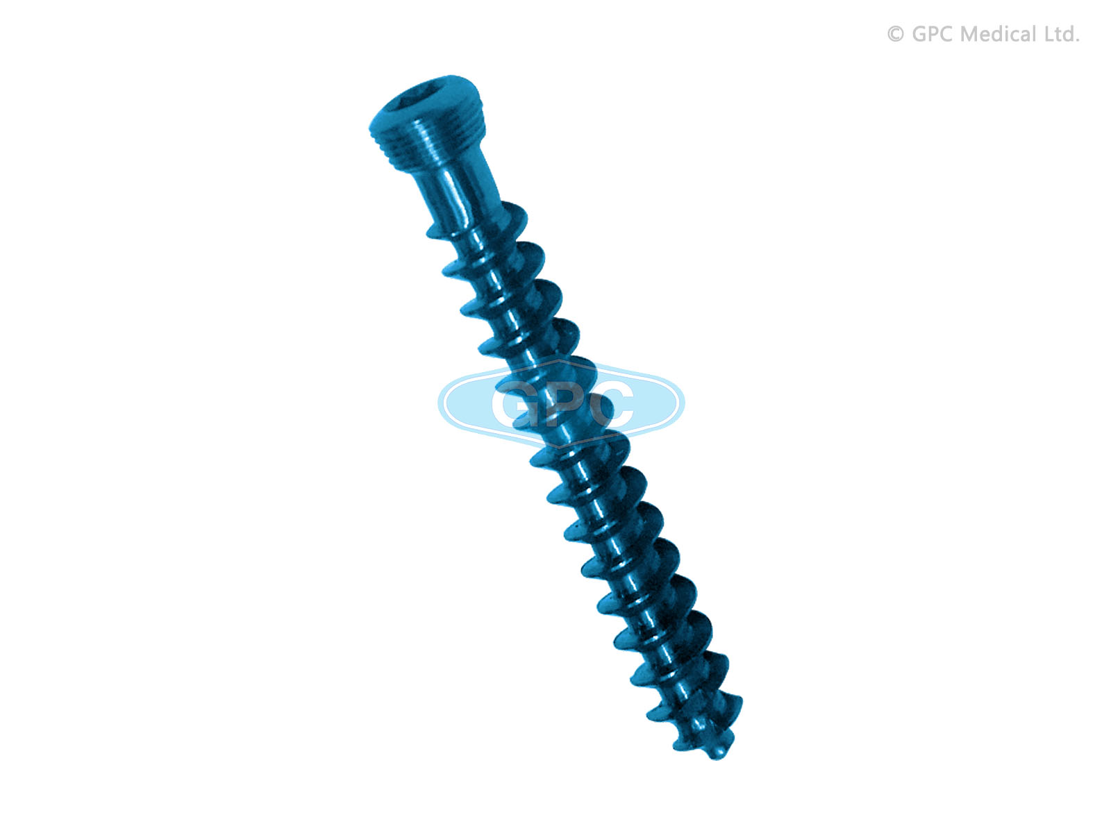 Locking Head Cancellous Screw Fully Threaded.