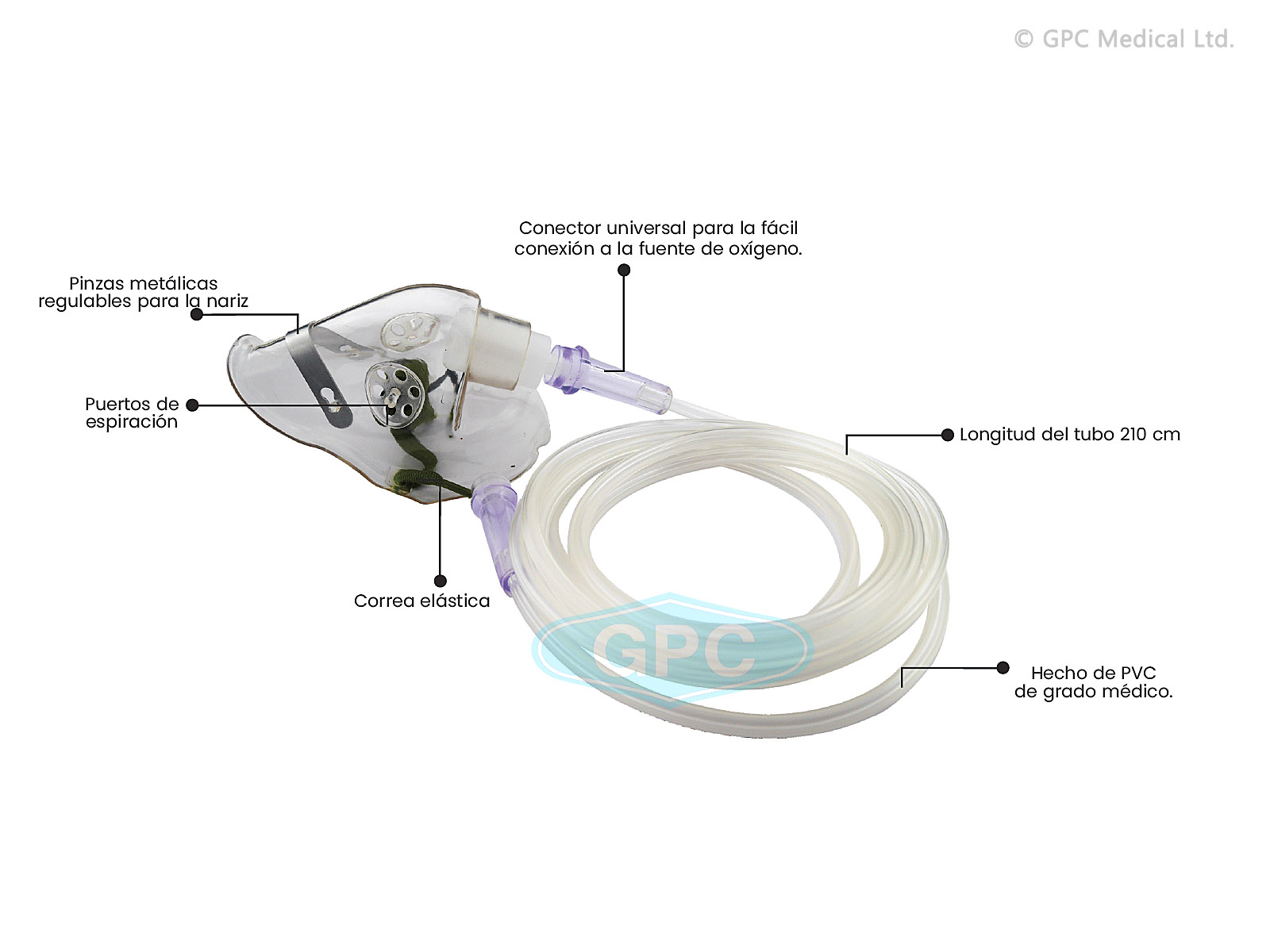 MASCARILLA DE OXÍGENO