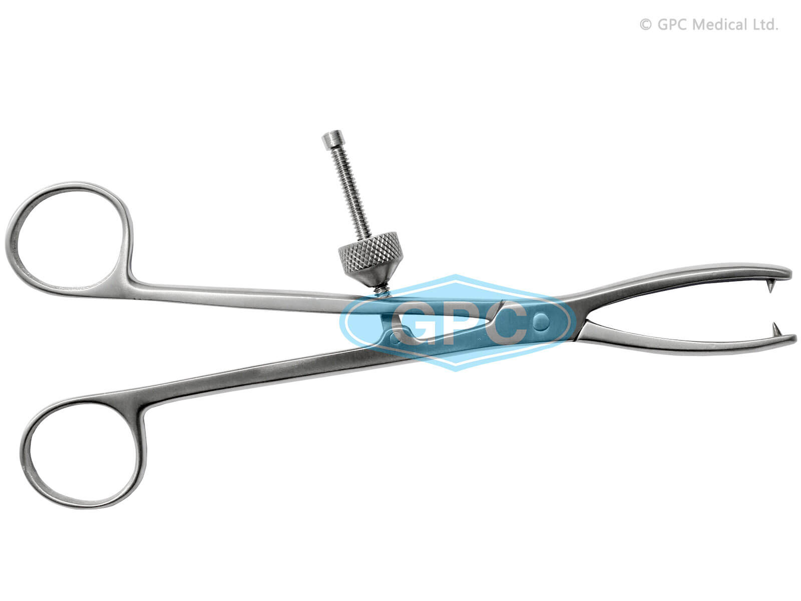 Malleolar Forceps with 2 Points which meet at 15° angle 210mm