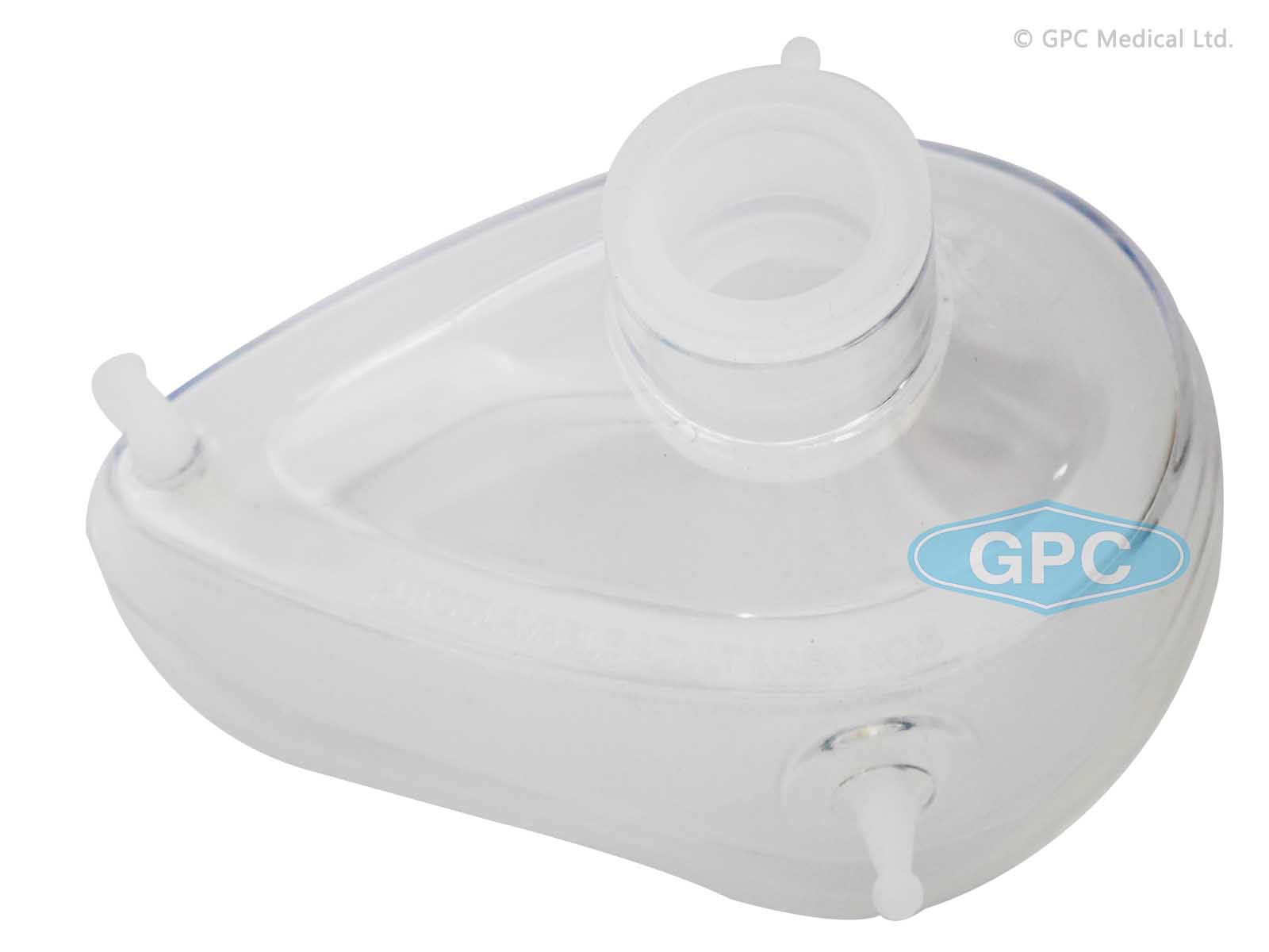 Mascarilla facial anestésica - silicona