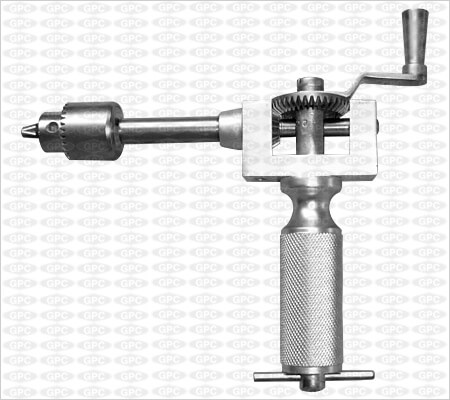 Micro Open Hand Drill S.S Chuck & Key