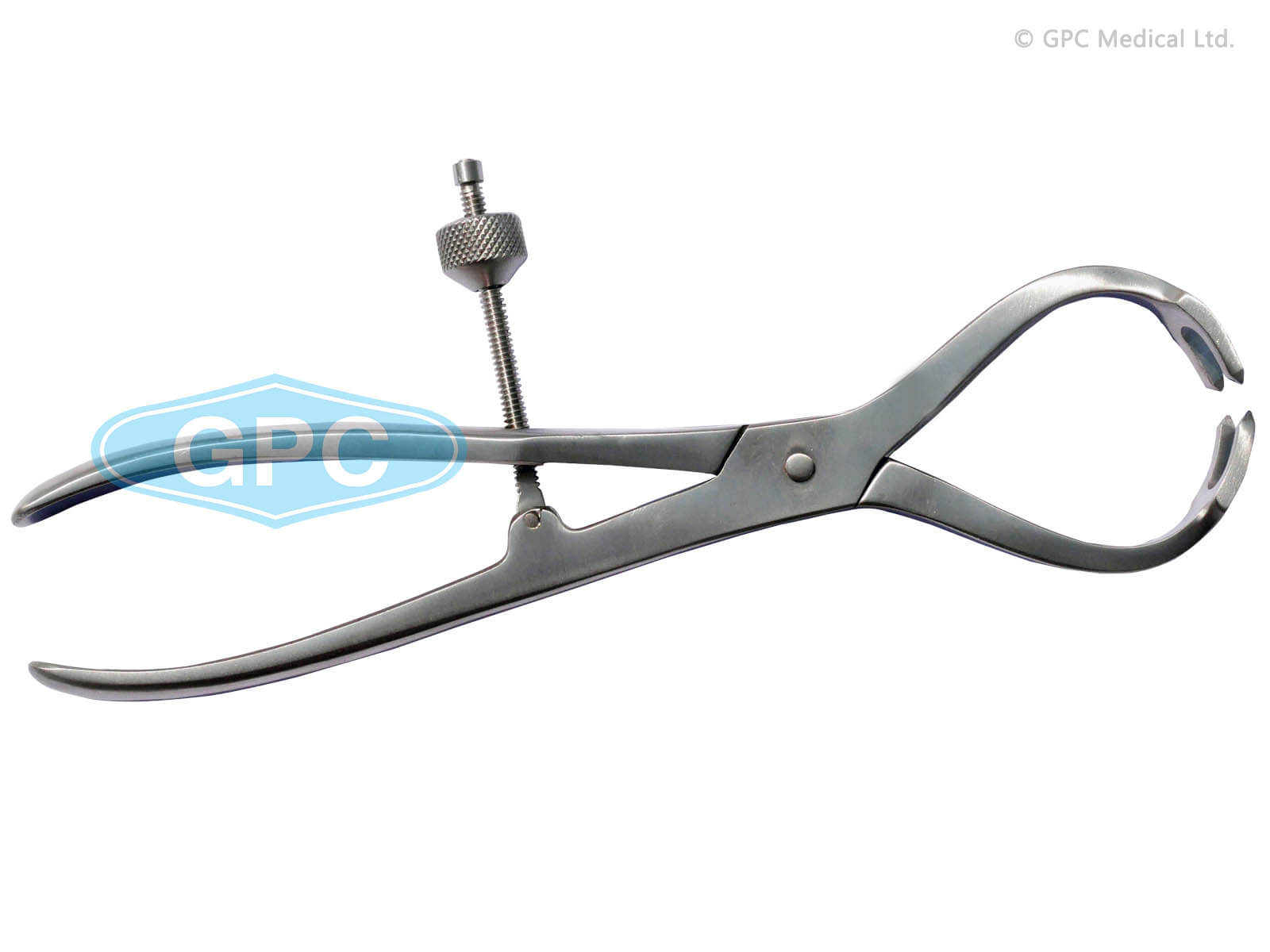 Modified Patella Bone Holding Forceps Four Prong