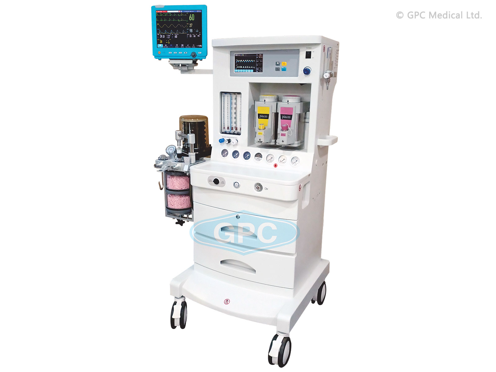 Estación de trabajo de anestesia Primer menor