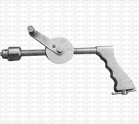 Open Gear Hand Machine Drill with S.S. Chuck & Key