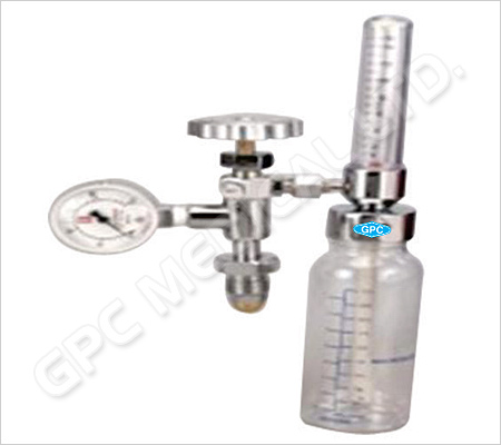 Oxygen FA Valve with Rotameter with Humidifier