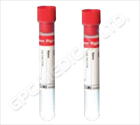 Plain Tubes (Serum Tubes) Without Additives