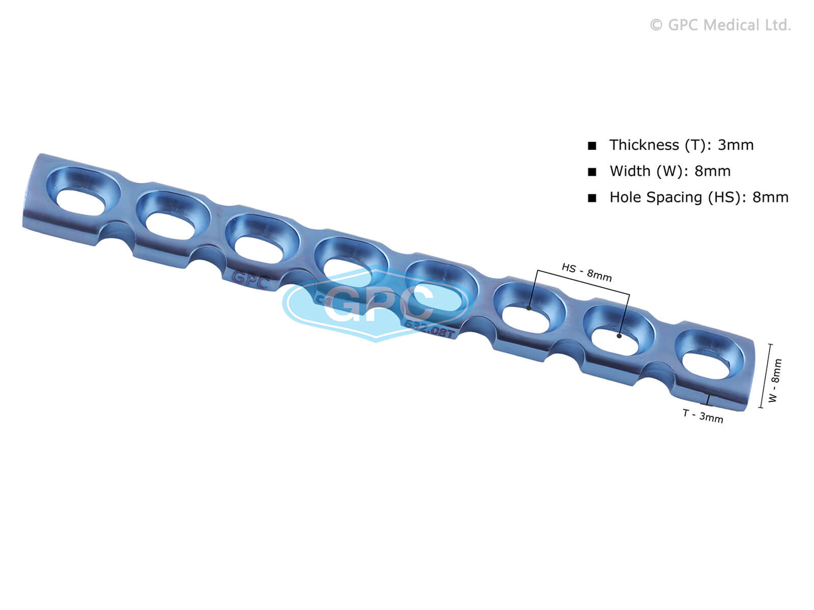 Reconstruction Plate 2.7mm Screws