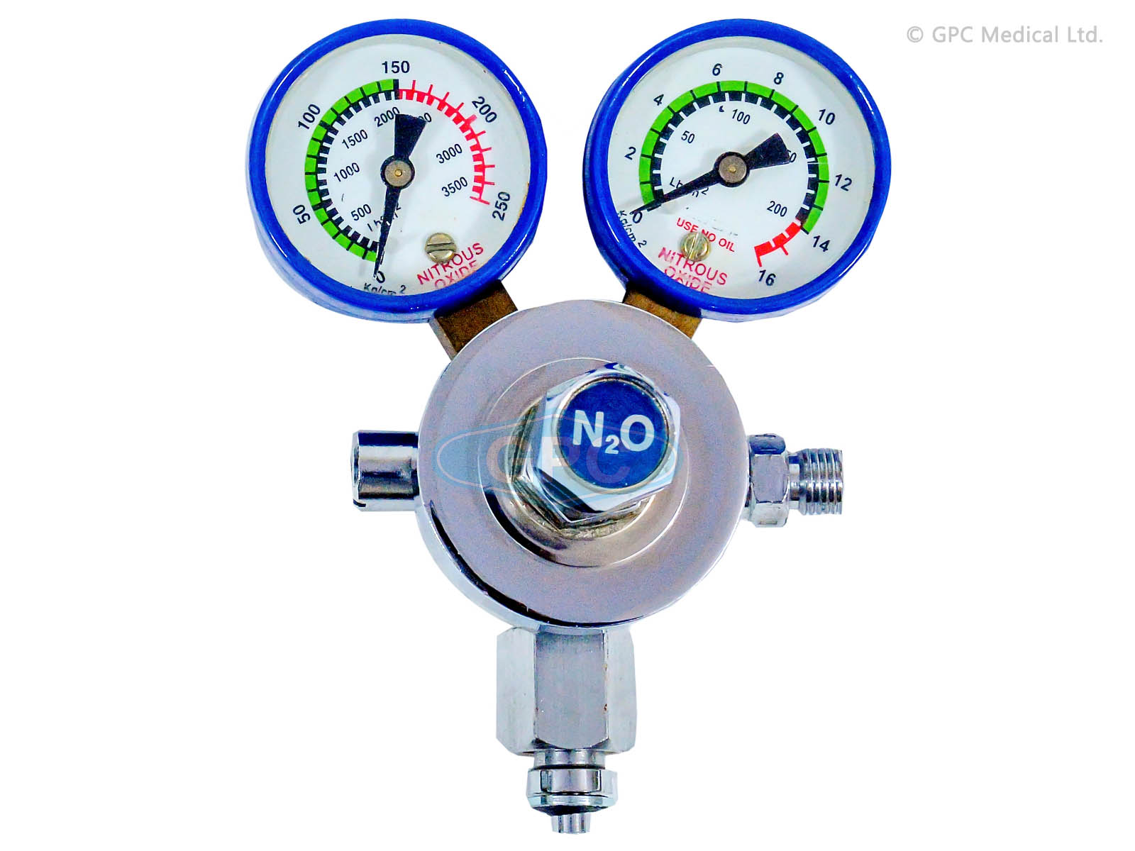 Regulador de una etapa, con dos calibradores