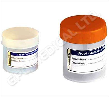 Sample / Stool Containers with screw cap