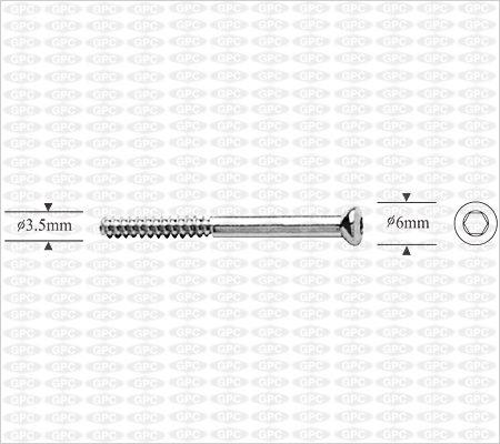 Shaft Screw 3.5mm