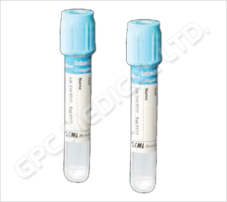 Sodium Citrated Tubes (NaC3,2%)- PT Tubes