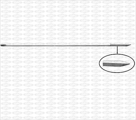 Square Nail for Ulna