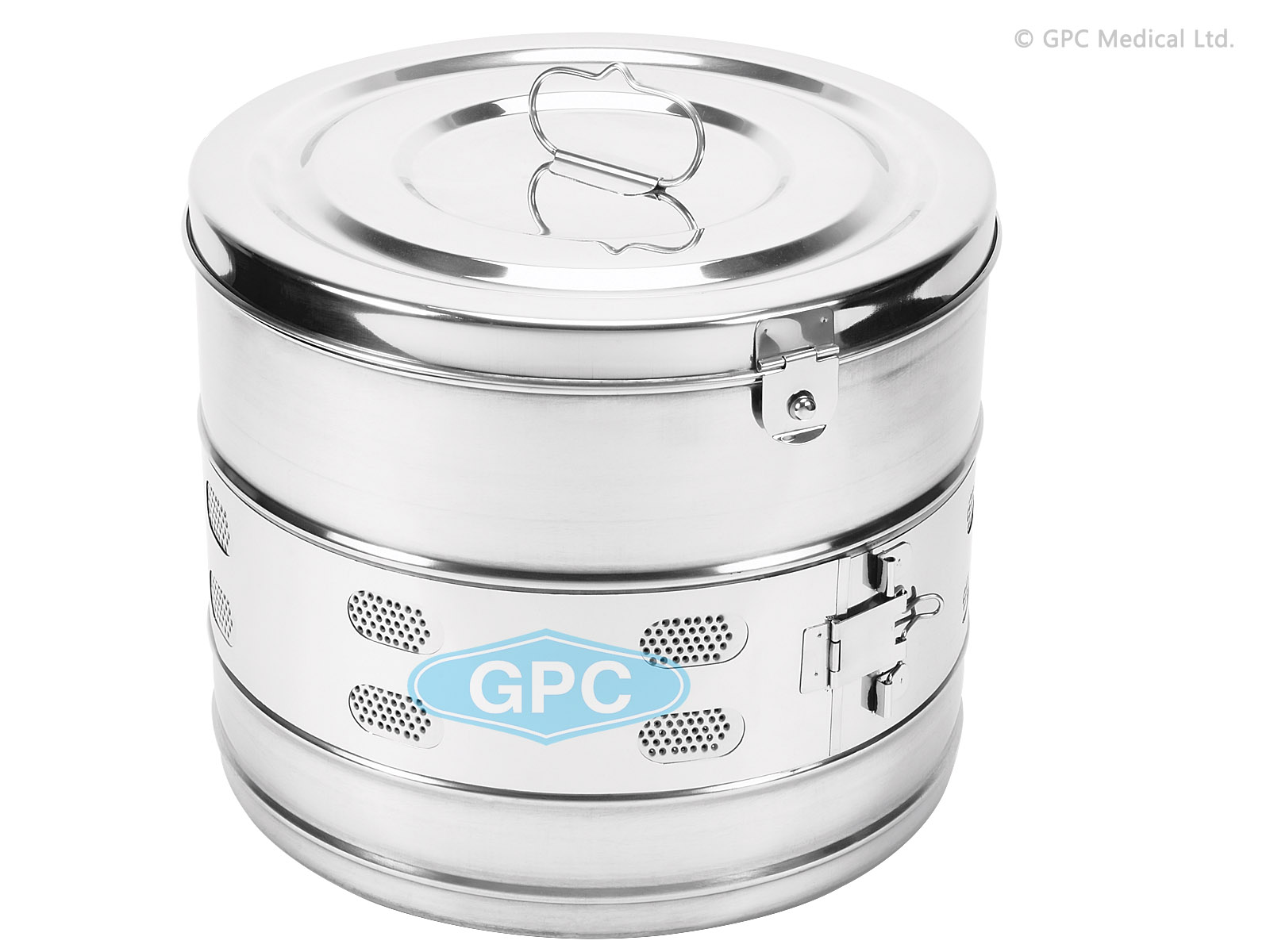 Tambour Ã  compresses (sans soudure) avec filtres latÃ©raux infÃ©rieurs