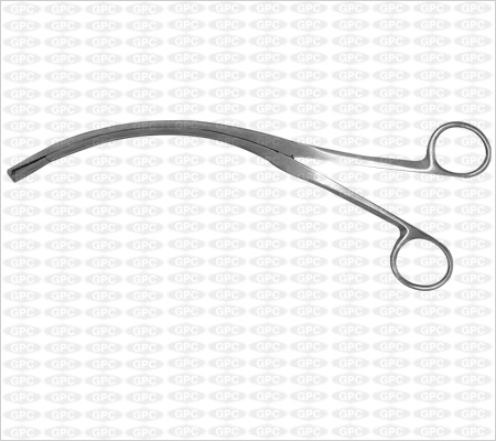 Tendon Tunnelling Forceps Curved