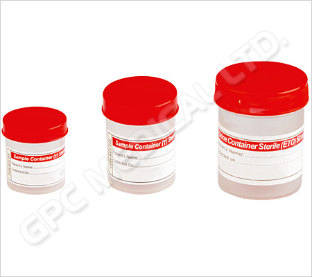 Urine / Sample Containers (ETO Sterile)