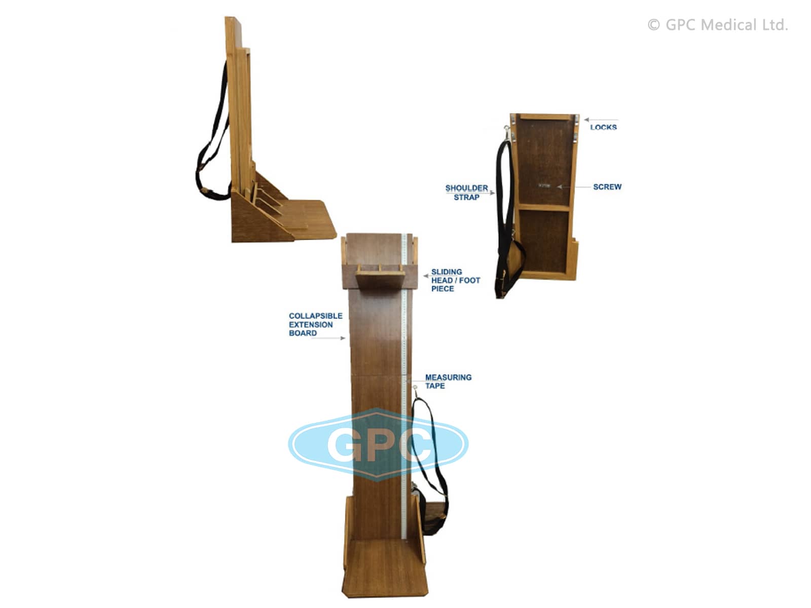 Wooden Height Scale