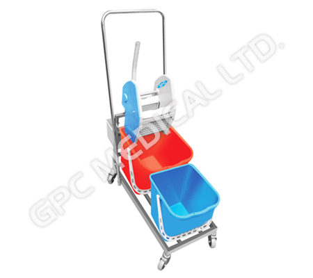 Wringer Trolley - 2 Bin