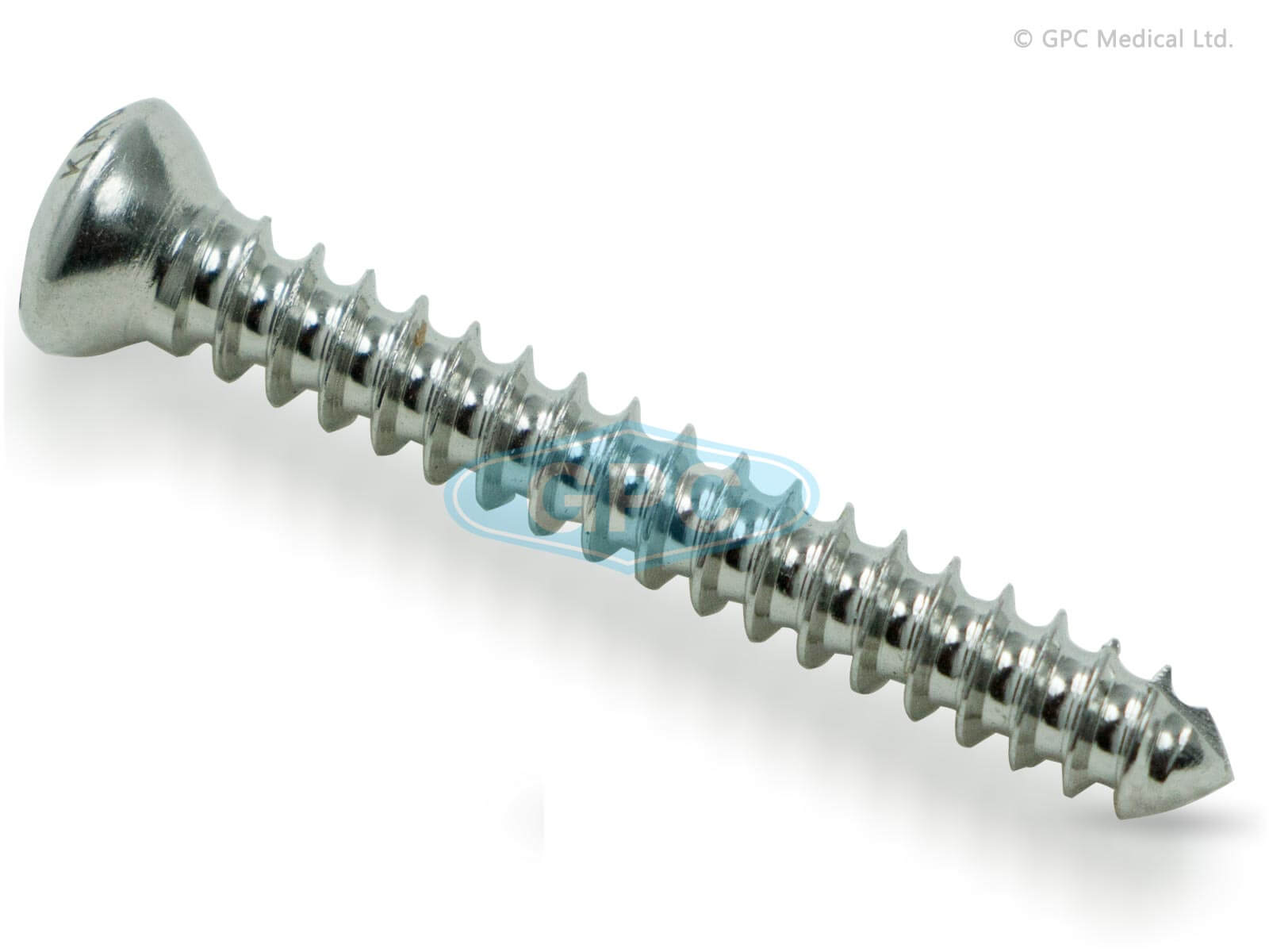 Self-Taping Cortex Screw 3.5mm, Hexagonal Socket.