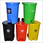 2-Wheel Dustbin 55 Litres